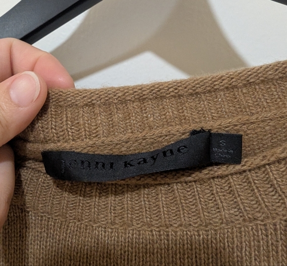 Jenni Kayne Brown Lightweight Knit Everyday Sweater - Picture 7 of 15